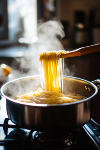 Bring a large pot of salted water