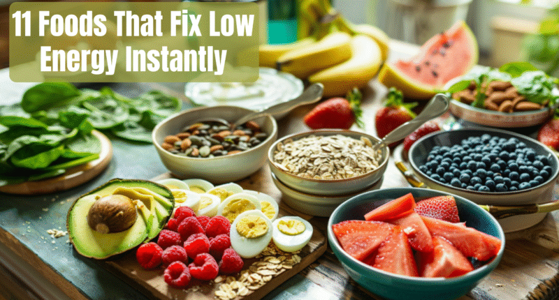 Foods That Fix Low Energy Instantly